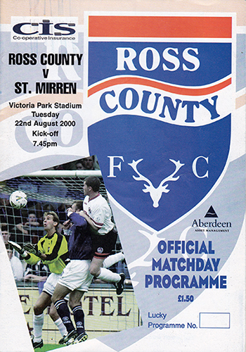 Ross County v St. Mirren 2000