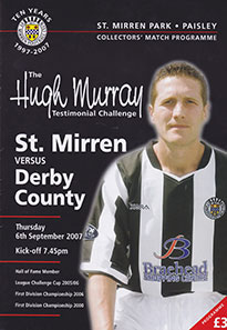 St. Mirren v Derby 2007