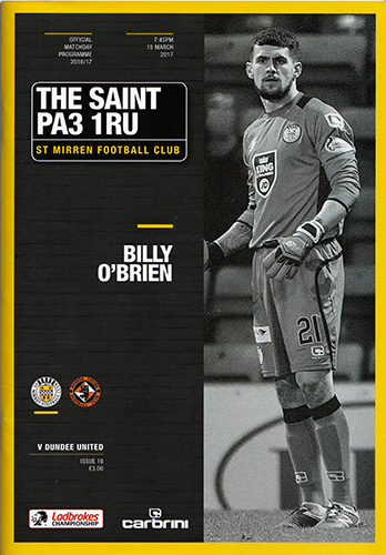St.Mirren v Dundee United 2017