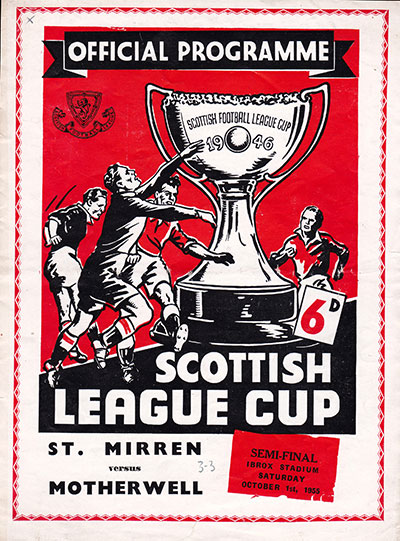 St. Mirren v Motherwell 1955