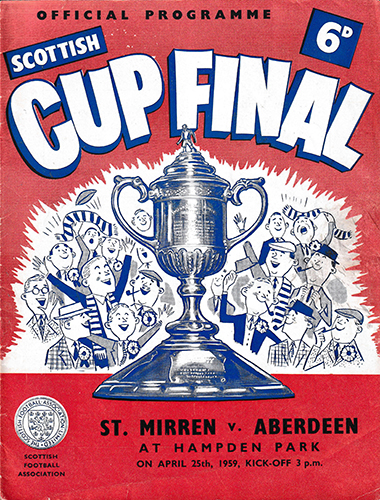 St.Mirren v Aberdeen 1959