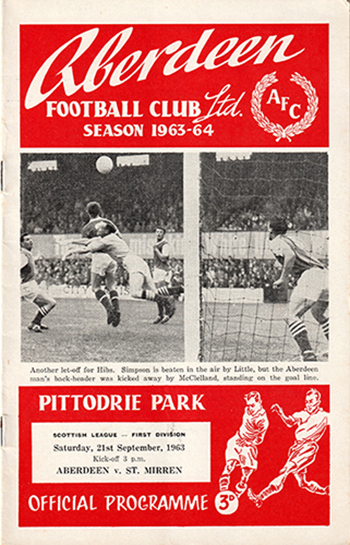 Aberdeen v St.Mirren 1963