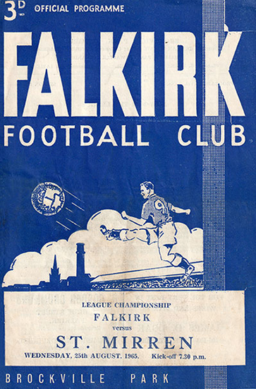 Falkirk v St.Mirren 1965