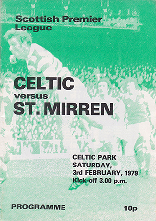 Celtic v St. Mirren (Postponed) 1979