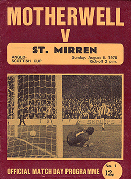 Motherwell v St. Mirren 1978