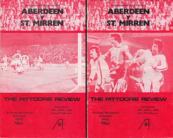Aberdeen v St. Mirren 1979
