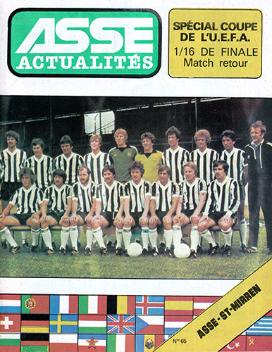 St. Etienne v St.Mirren 1980