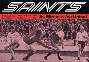 St. Mirren v Ayr U. 1980