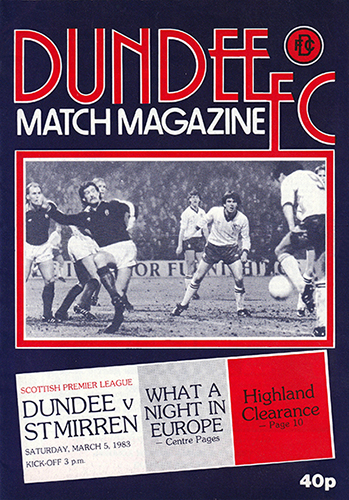 Dundee v St.Mirren 1983
