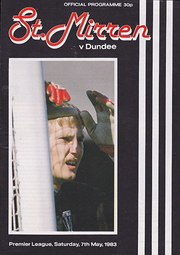 St. Mirren v Dundee 1983