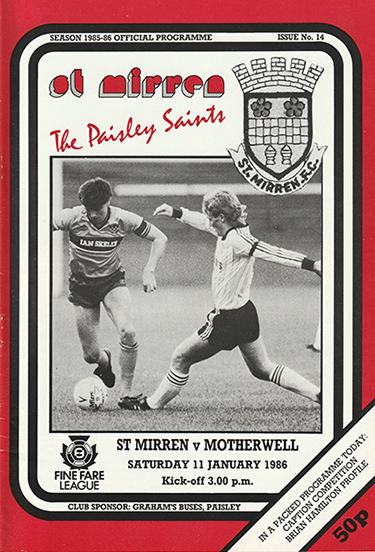 St.Mirren v Motherwell