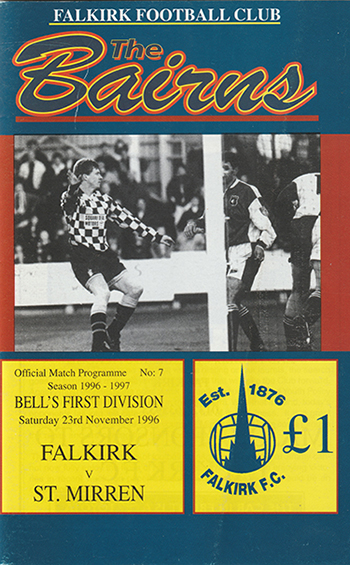 Falkirk v St.Mirren 1996