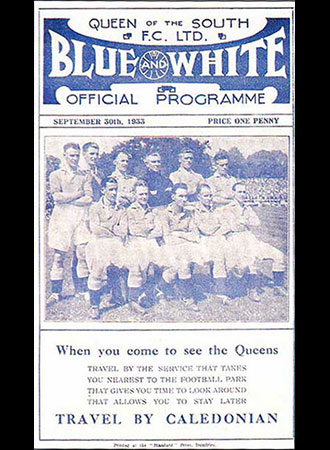 Queen of the South v St. Mirren, 1933