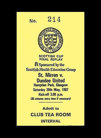 St. Mirren v Dundee U. 1987