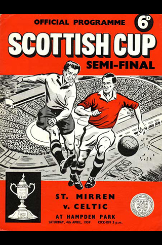 1959 St. Mirren v Celtic  Scottish Cup Semi Final